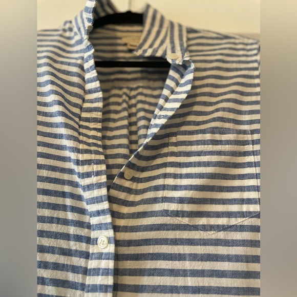 J.Crew Linen Button Up - Picture 3 of 7